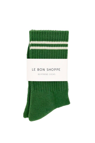 Le Bon Shoppe Boyfriend Socks - Moss