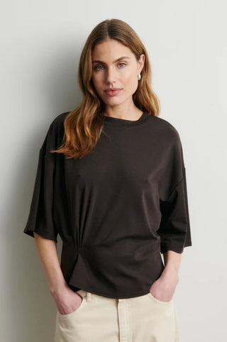 Second Female Missouri Tee - Dark Brown Melange
