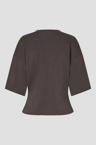 Second Female Missouri Tee - Dark Brown Melange