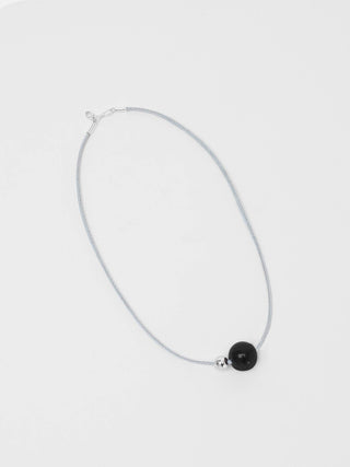 Wolf Circus Leigh Necklace in Onyx and Sterling Silver