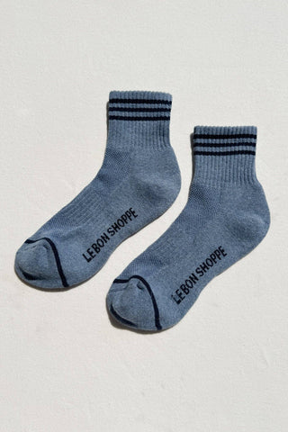 Girlfriend Socks (wholesale): Grey