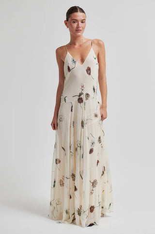 Second Female Florala Strap Dress - Summer Sand
