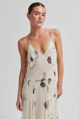 Second Female Florala Strap Dress - Summer Sand