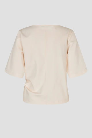 Second Female Arkai Drape Tee - Eggnog