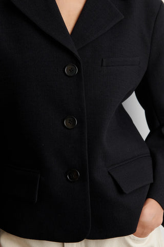 Second Female Sella Short Blazer - Black