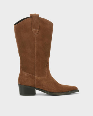Vagabond Kelsey Cowboy Boot - Cocoa Brown
