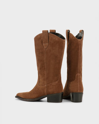 Vagabond Kelsey Cowboy Boot - Cocoa Brown