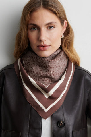 Second Female Isora Monogram Scarf - Carafe