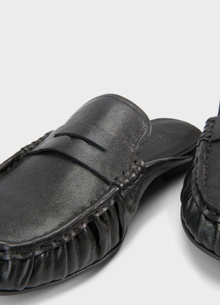 Vagabond Aleya Backless Loafer - Black