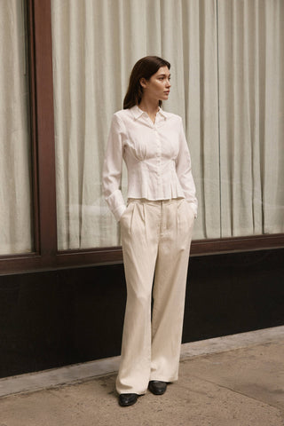 Mod Ref The Gracie Top - White