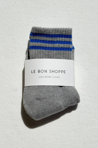 Girlfriend Socks (wholesale): Grey