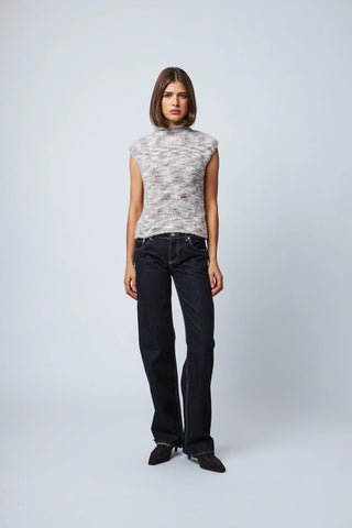 Line the Label Nellie Sweater in Canadian Lynx