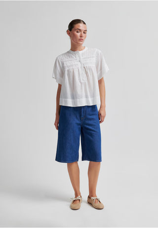 Second Female Maise Ss Blouse - White