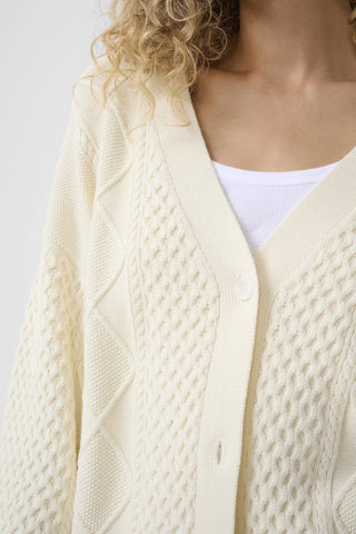 Gestuz Thilla Cardigan - Egret