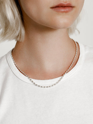 Wolf Circus Kai Necklace in Sterling Silver 18"