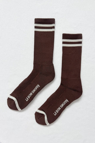EXTENDED Boyfriend Socks (wholesale): Ice