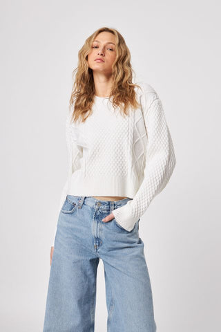 John + Jenn Julien Sweater in Porcelain