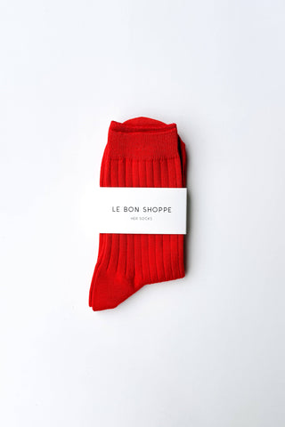 Her Socks - MC Cotton (wholesale): Classic White