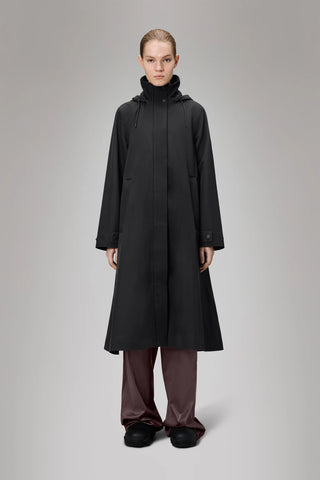 Rains Suva A-Line W Jacket - Black