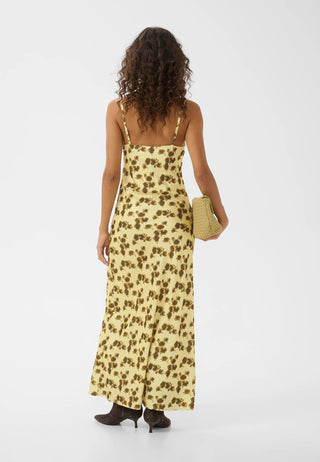 Gestuz Chery Dress - Lomen Yellow Olive