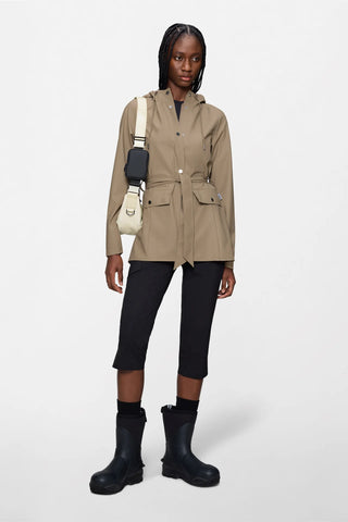 Rains Curve Jacket W3 - Beige