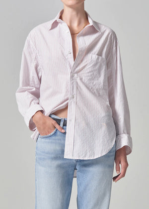 Citizens of Humanity Kayla Shirt in Raspberry