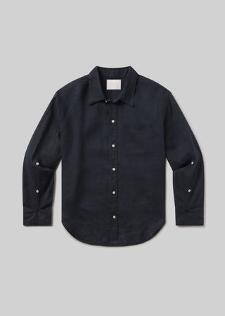 Citizens Of Humanity Kayla Shrunken Shirt - Navy
