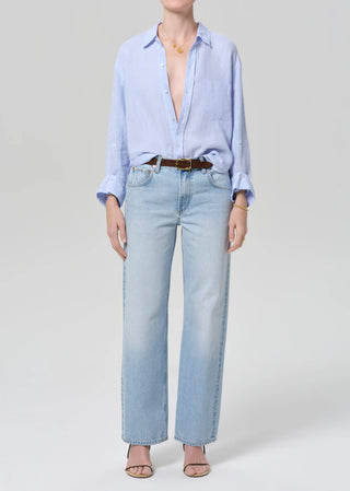 Citizens Of Humanity Kayla Shrunken Shirt - Glint