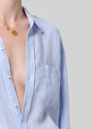 Citizens Of Humanity Kayla Shrunken Shirt - Glint