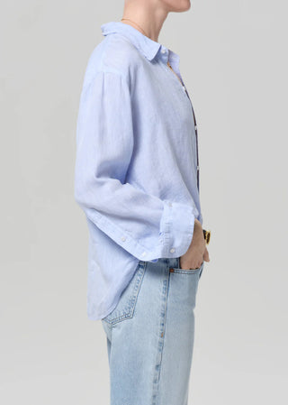 Citizens Of Humanity Kayla Shrunken Shirt - Glint