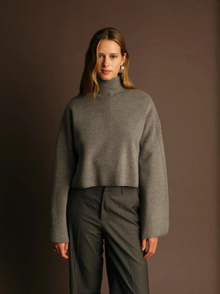 Deluc Chuck Turtleneck Sweater - Black