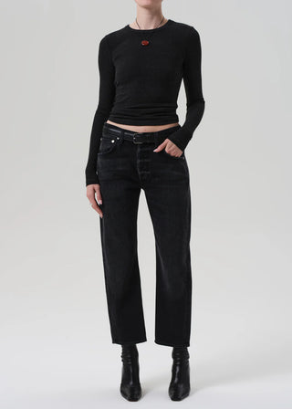 Citizens Of Humanity Bina Crewneck - Heather Charcoal