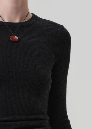 Citizens Of Humanity Bina Crewneck - Heather Charcoal