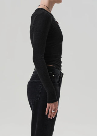 Citizens Of Humanity Bina Crewneck - Heather Charcoal