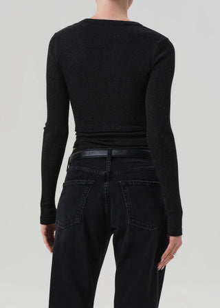 Citizens Of Humanity Bina Crewneck - Heather Charcoal