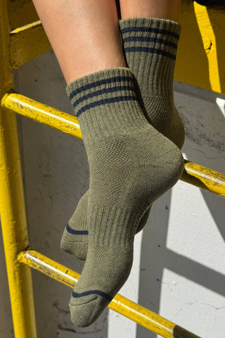 Girlfriend Socks (wholesale): Grey