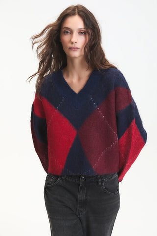 Deluc Micah Sweater - Navy