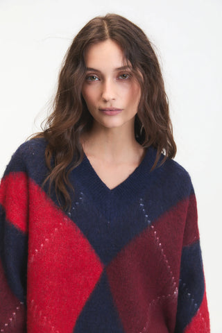 Deluc Micah Sweater - Navy