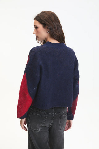Deluc Micah Sweater - Navy