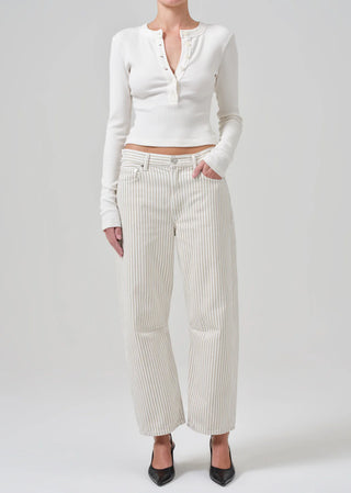 Citizens of Humanity Varra Henley Top in Pashmina
