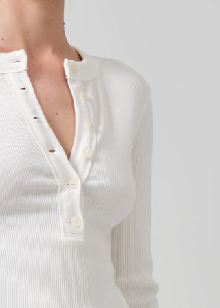 Citizens of Humanity Varra Henley Top in Pashmina