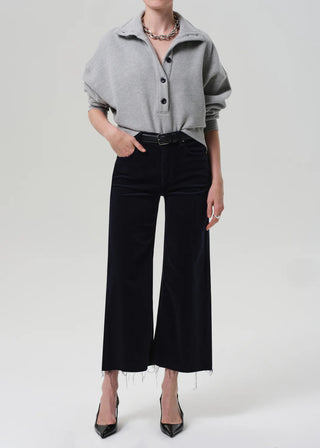Citizens Of Humanity Mirelle Funnel Neck In Heather Grey