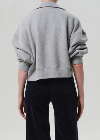 Citizens Of Humanity Mirelle Funnel Neck In Heather Grey