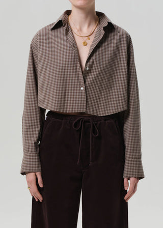 Citizens Of Humanity Ana Shirt Heritage Plaid