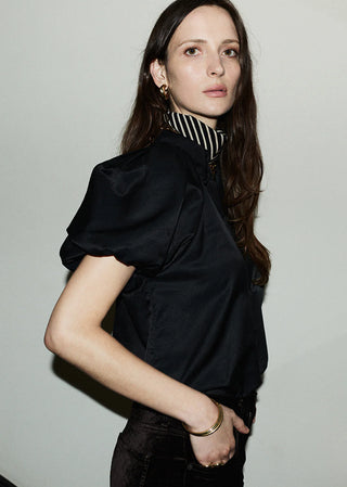 Citizens of Humanity Leila Blouse in Black
