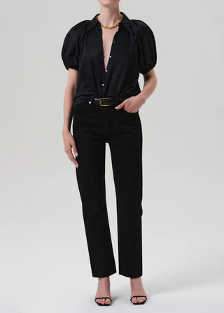 Citizens of Humanity Leila Blouse in Black