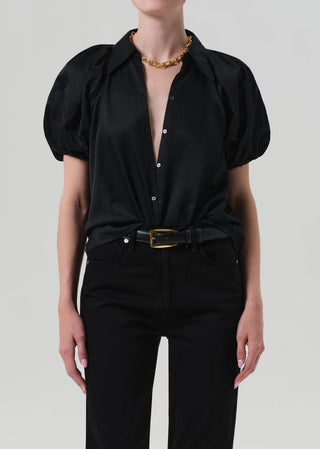 Citizens of Humanity Leila Blouse in Black