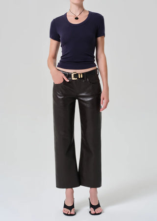 Citizens Of Humanity Maude U Neck Tee - Navy