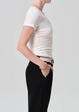 Citizens Of Humanity Maude U Neck Tee - Pashmina