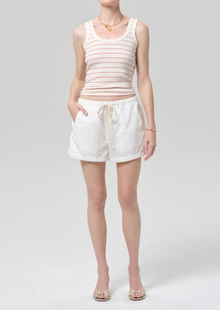 Citizens Of Humanity Faye Tank - Raspberry Stripe